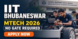 IIT Bhubaneswar Opens Blended MTech in EV Technology Without GATE 2026